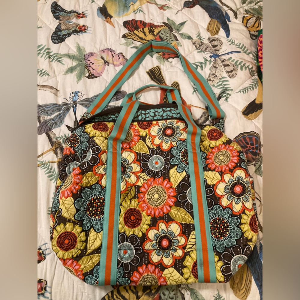 Vera Bradley Large tote duffle bag